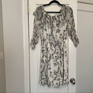 🖤 Blumarine Silk Chiffon Floral Dress